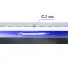 3MK FlexibleGlass vidro híbrido protetor de ecrã para Samsung Galaxy S23 (S911), 6,1 polegadas, 7H