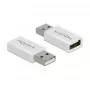 Adaptador USB 2.0 DeLOCK 66530 Type-A macho para fêmea bloqueador de dados