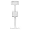 Suporte de chão para tablet MACLEAN MC-476W ajustável em altura, compatibilidade universal para tablets