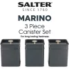 Conjunto de recipientes de plástico herméticos Salter BW124591EU7, 3 peças, recipientes de armazenamento