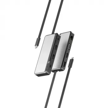 ALOGIC Fusion Pro NEXUS USB-C Docking station de vídeo universal com fios 4K Ultra HD