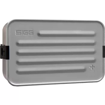 Caixa de armazenamento para alimentos SIGG 8698.00 caixa retangular preta cinzenta