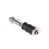 Adaptador de bloco de água Aquatuning GmbH 13876 Latão Níquel Plástico Preto Cromado
