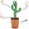 Cato dançante de brincar Extralink Toys, brinquedo cantante para crianças LED USB