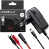 Carregador de baterias QOLTEC carregador para AGM GEL STD 12V 1,5A