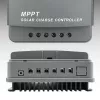 Controlador de carga solar MPPT QOLTEC 40A 12V/24V com ecrã LCD