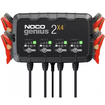 Carregador GENIUS2X4 8A 4 saídas