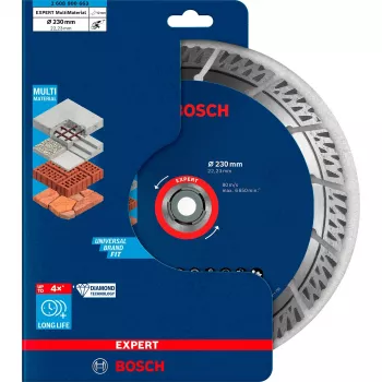 Bosch Expert MultiMaterial disco de corte diamantado, 230 mm, 2608900663