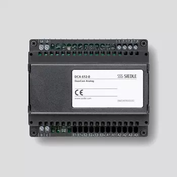 Siedle DCA 612-0 - Preto - Siedle - 100 mA - 0 - 40 °C - CE - 107 mm