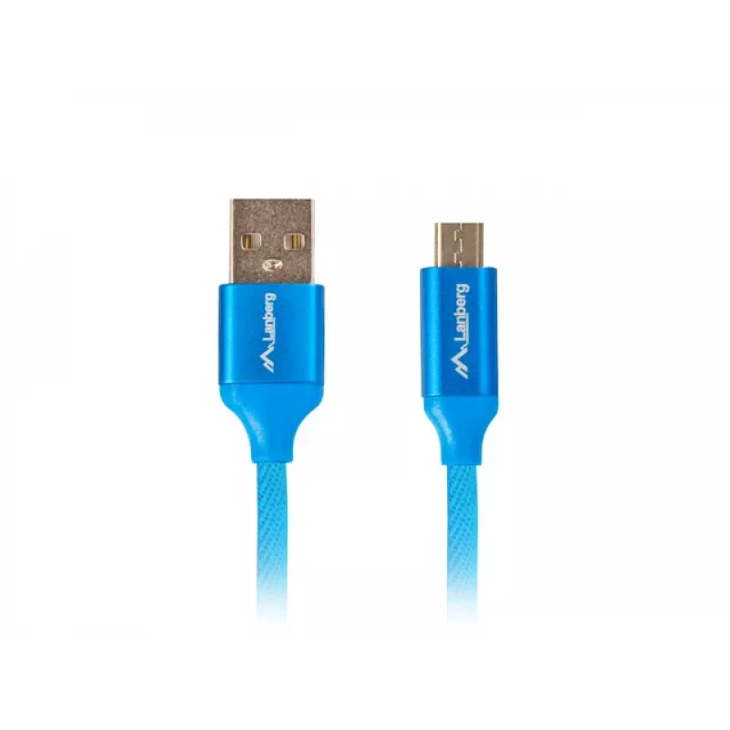 Cabo LANBERG USB 2.0 Micro-B (M) - A (M) 1M QC