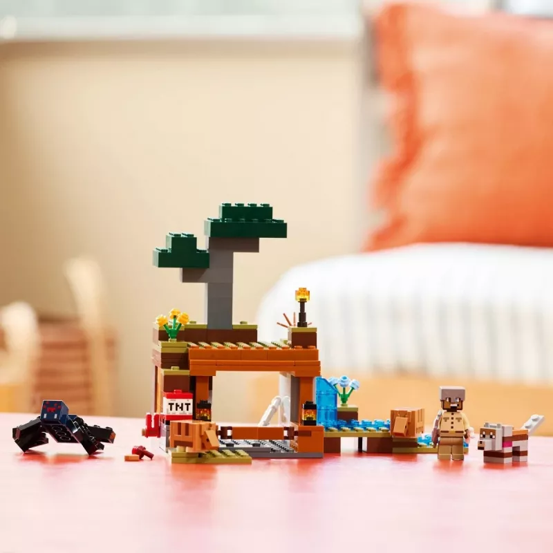 LEGO MINECRAFT 21269 A expedição mineira do tatu