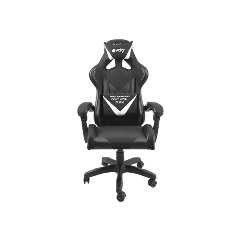 Cadeira gaming universal FURY Avenger L com assento acolchoado preta