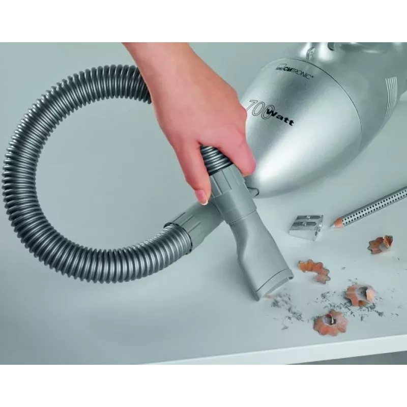 Aspirador de mão Clatronic HS 2631 cinzento saco