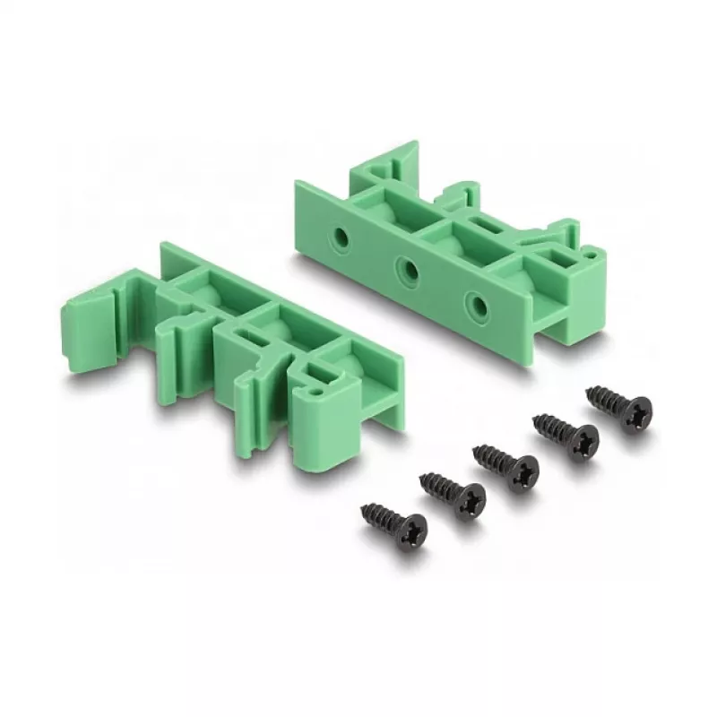 DeLOCK 66911 adaptador de D-Sub macho de 25 pinos para bloco de terminais de 26 pinos para calha DIN