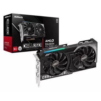 Placa gráfica ASRock Radeon RX 9060 XT Challenger 16GB OC GDDR6