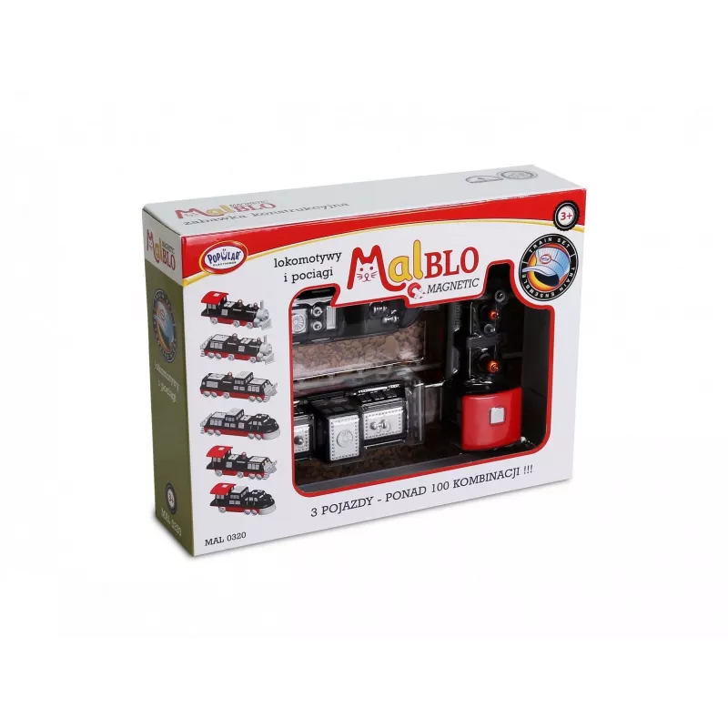 Comboios e locomotivas magnéticos MalBlo