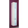 Conjunto de armários de sala Cama VIGO novo 12 branco/branco brilhante