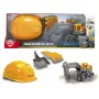 Conjunto de escavadora de brincar Dickie Volvo Tough Excavator 203729016 – conjunto de veículo de construção em metal fundido