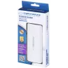 Carregador portátil Esperanza EMP106WE Radium — 8000 mAh, saída para 3 dispositivos, entrada Micro-USB, saídas 5V/2A e 5V/1,5A/1A, cinzento