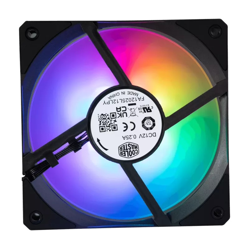 Ventoinha Cooler Master Mobius 120P ARGB 2400 rpm Preto