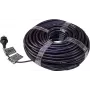 Cabo de luz de borracha LED EUROLITE RL1-230V 44m, fita violeta/rosa