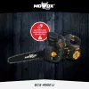 Motosserra com bateria MoWox ECS 4062 Li — 62 V iões de lítio, tensão da corrente sem ferramentas (apenas corpo, sem bateria/carregador)