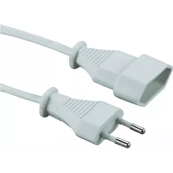 Cabo de extensão elétrica e+p SVE 5 5m 1 tomada AC branco