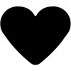 Punção decorativa WEDO Heart Shape cinzento laranja