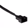 Cabo divisor RGB Alphacool 18684 preto 600 mm