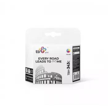 Tinta TBH-343C (HP N.º 343 - C8766EE) cor recondicionada