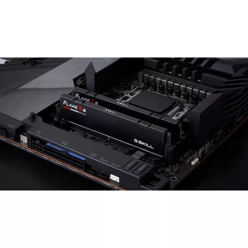 DIMM 32 GB DDR5-6000 (2x 16 GB) Dual-Kit, memória RAM preta, F5-6000J3636F16GX2-FX5, Flare X5, AMD EXPO