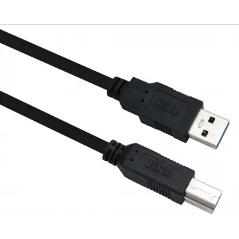 Cabo USB 3.0 A para B helos 288330 — 3,0 m, preto