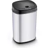 Balde do lixo LAMART LT8021 Aço inoxidável com pedal, sensor de movimento, 30 L, 34×25×54 cm
