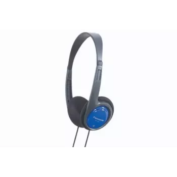 Panasonic RP-HT010E-A auscultadores preto/azul cabo de 1,2 m ultraleves