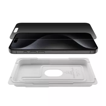 Proteção de ecrã Belkin ScreenForce Apple iPhone 16 Pro antibacteriana resistente a choques e riscos