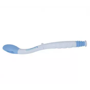 Dispositivo de higiene íntima portátil SUNDO 60336 Easywipe — 410 mm, branco, instrumento de limpeza pessoal dobrável