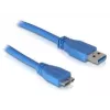 Cabo Micro-USB 3.0 DeLOCK 1 m, USB A, 5 Gbit/s, azul