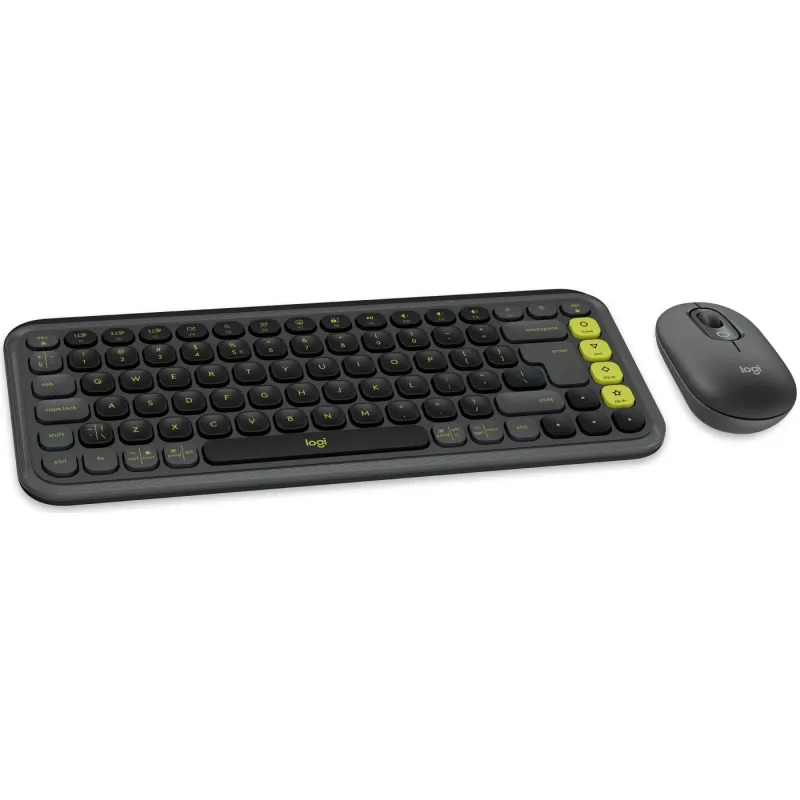 Conjunto de teclado e rato Logitech POP Icon 920-013140