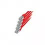 Cabo de rede S/CONN Cat.6 S/FTP 0,25 m vermelho