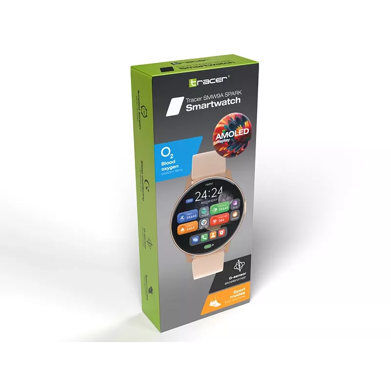 Smartwatch Tracer SMW9A rosa