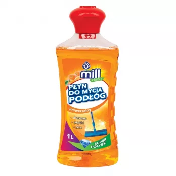 Líquido de limpeza para pavimentos Mill Clean Orange 1 L - Mill 1 L limpa-pavimentos (fragrância de laranja)