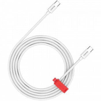 Cabo CANYON CC60AB C-C 60W entrançado 1,2m Branco