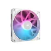 Ventoinha Corsair iCUE LINK RX140 RGB 14 cm branca 300–1700 RPM