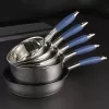 Conjunto de panelas Russell Hobbs RH01179EU, 5 peças, azul