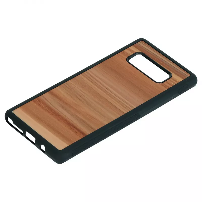 Capa para smartphone man and wood para Galaxy Note 8 — cappuccino preto capa de proteção