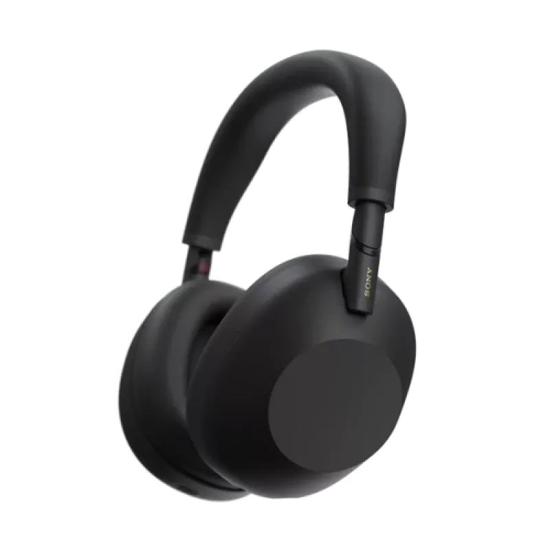 Auscultadores sem fios com cancelamento de ruído Sony WH-1000XM6, Bluetooth, preto, 12 meses de garantia