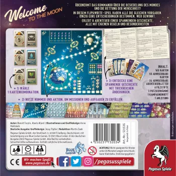 Welcome to the Moon, Jogo de tabuleiro