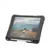 Urban Armor Gear Plasma Healthcare 124470114340 capa para tablet Apple iPad 10.9 (10.ª geração) / 11 (A16), 27,7 cm (10,9"), bumper, suporte, alça de mão, ice/preta