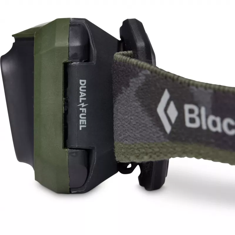 Black Diamond Lanterna de cabeça Storm 450 (verde azeitona)