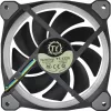 Ventoinha para radiador Thermaltake Riing Plus 14 LED RGB TT Premium Edition CL-F056-PL14SW-A, 140 mm, pack de 3 com controlador, preto